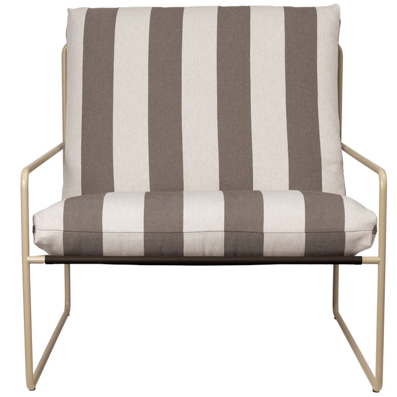 Desert Putetrekk Striped, Chocolate