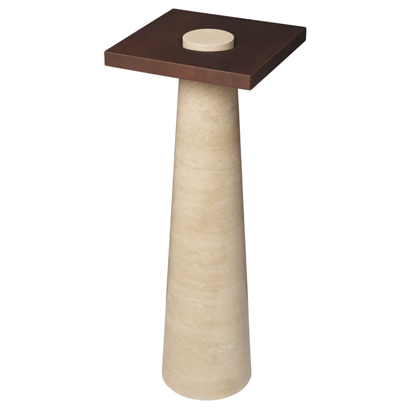 Grova Travertin Pidestall 80 cm