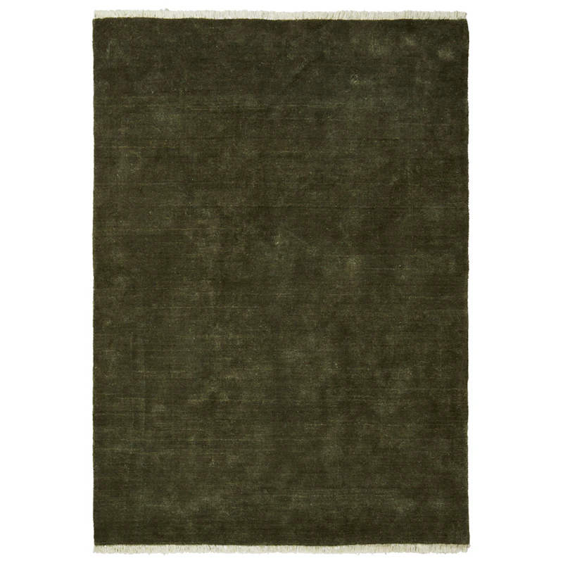 Firth Juteteppe 140x200 cm, Olivengrønn