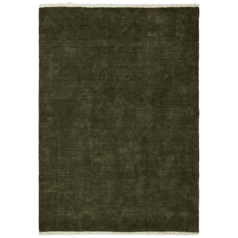 Firth Juteteppe 200x300 cm, Olivengrønn