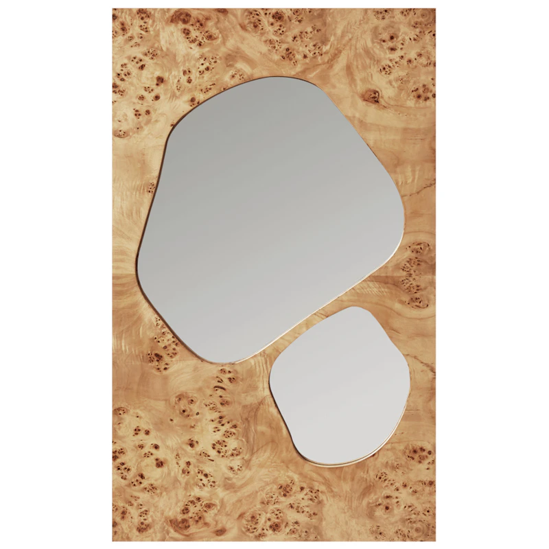 Folia Speil 50x82 cm, Naturlig Masurved