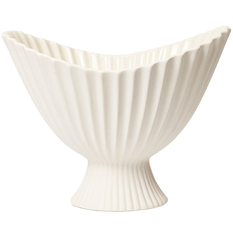 Fountain Centrepiece Skål, 28 cm, Off-white