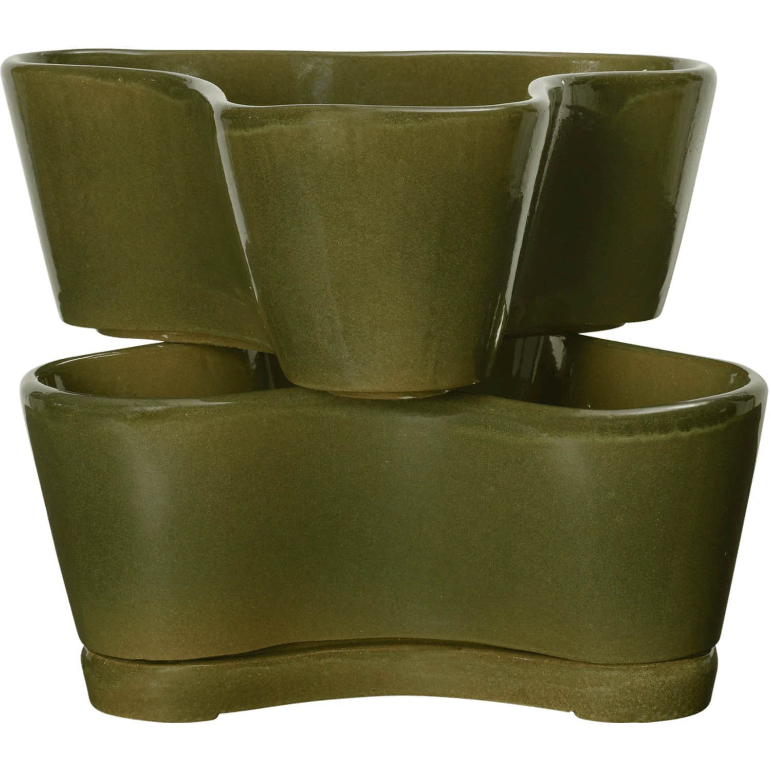 Gemi Stackable Planter 2-pk fra Ferm Living | Rum21.no