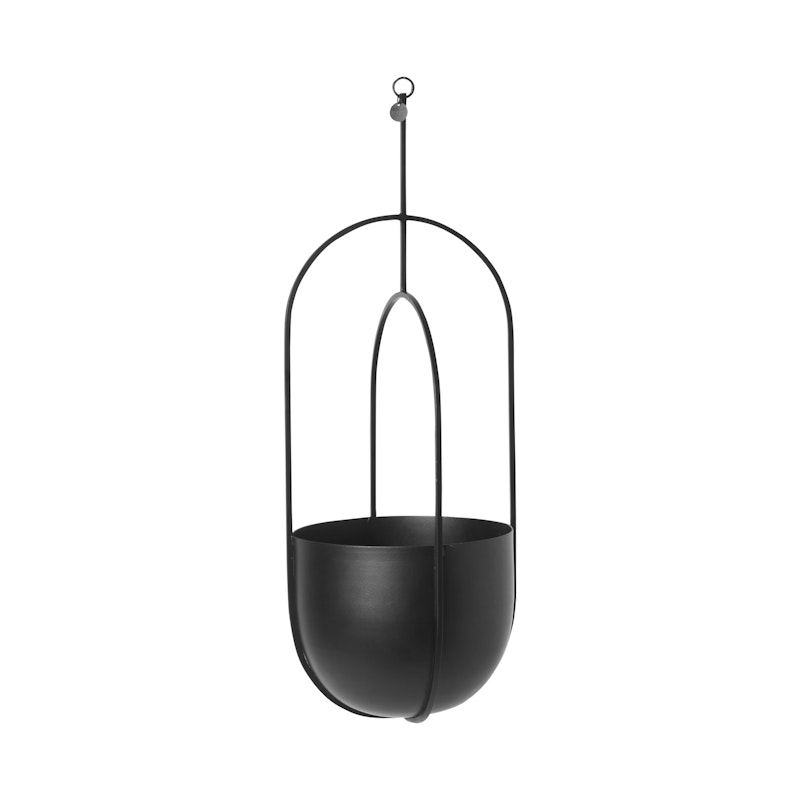 Hanging Deco Pot, Svart