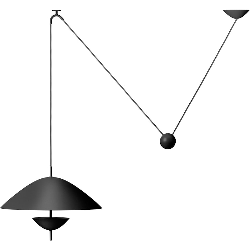 Lod Pendant Lampe, Iron Black