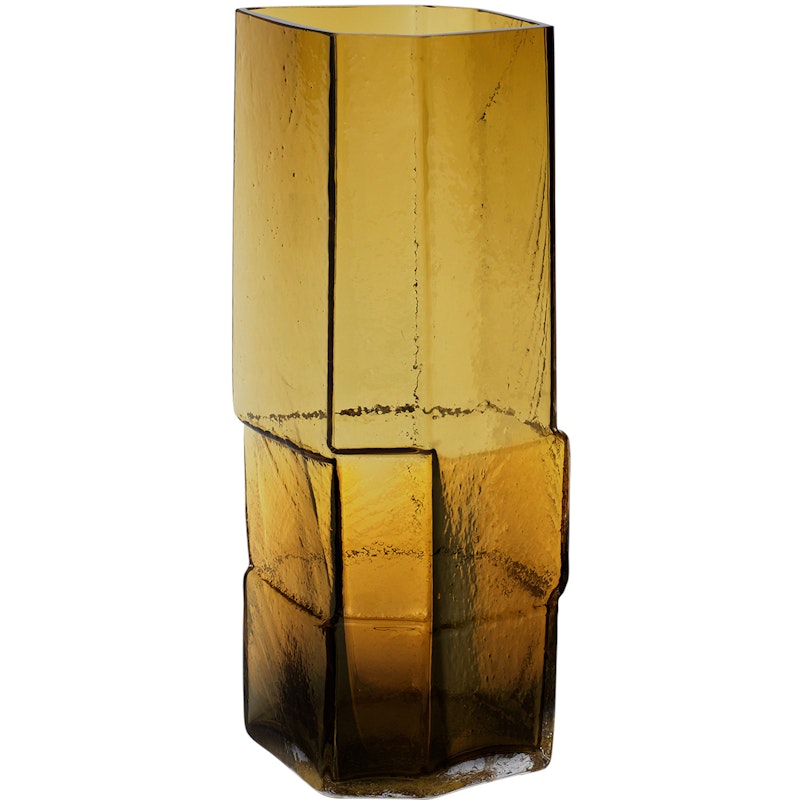 Muro Vase 30 cm, Amber