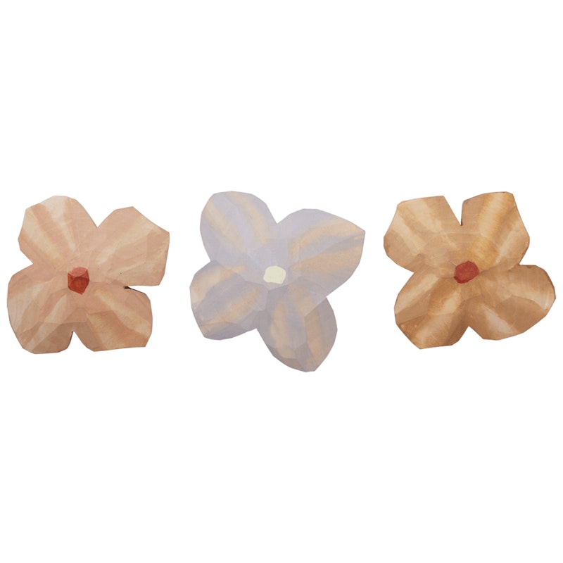 Poesie Magneter Håndskåret 3-pk