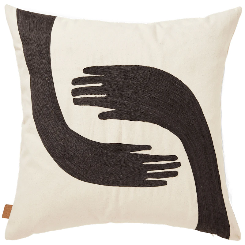 Pose Putetrekk 50x50 cm, Coffee/Undyed