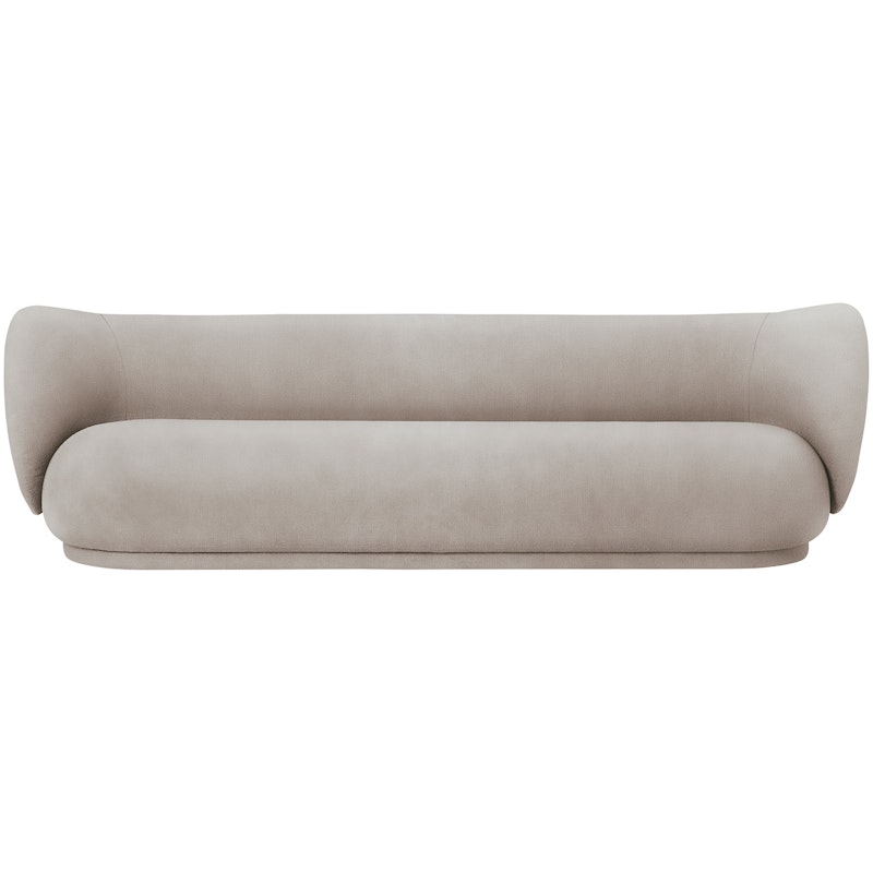 Rico Brushed 4-Seter Sofa, Sand