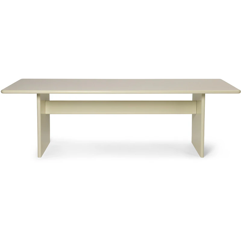 Rink Bord Eggshell, 90x240 cm