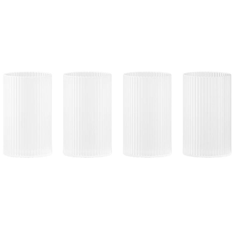 Ripple Drikkeglass 14 cl 4-pk, Frosted