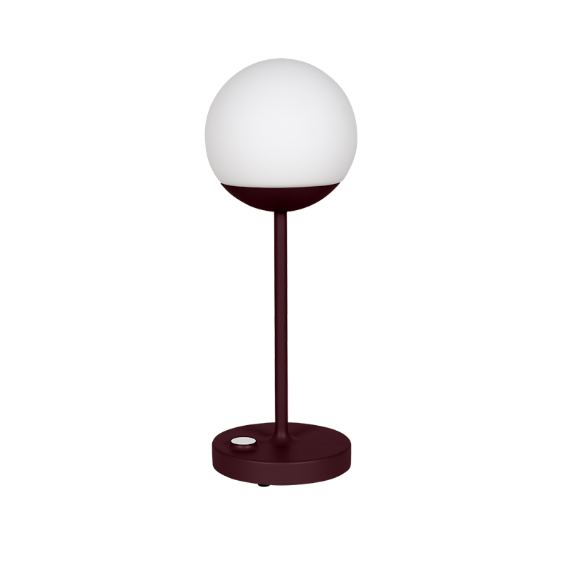 Mooon! Portabel Lampe, Black Cherry