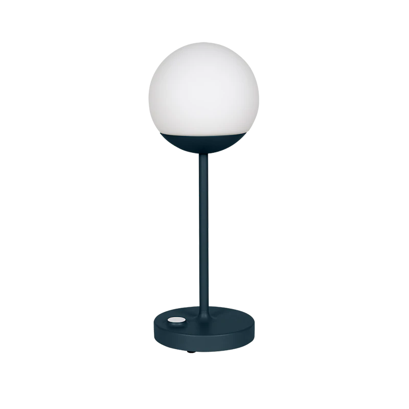 Mooon! Portabel Lampe, Acapulco Blue