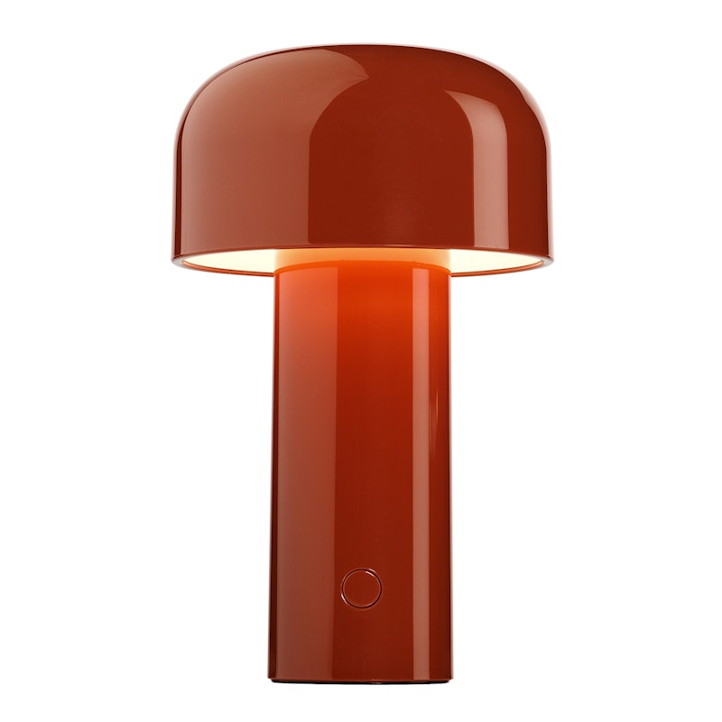 Bellhop Bordlampe Bærbar, Mursteinsrød