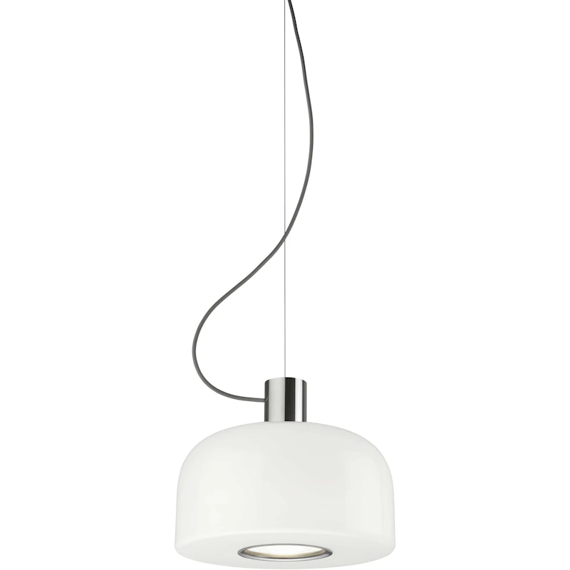 Bellhop Glass S1 Pendel, Bright Aluminum