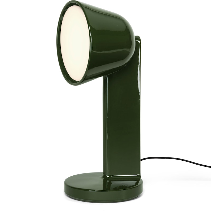 Céramique Side Bordlampe, Moss Green