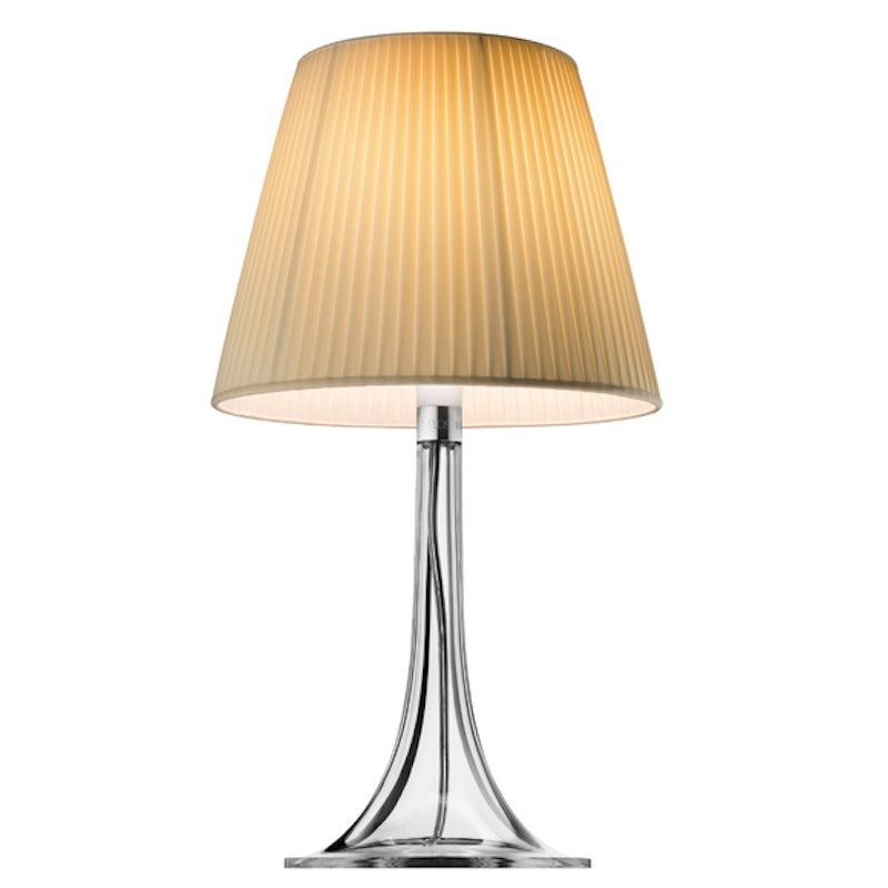 Miss K T Bordlampe, Stoff