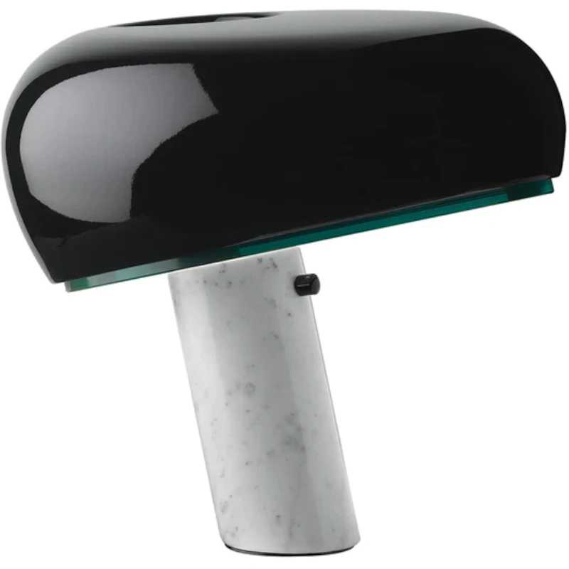 Snoopy Bordlampe, Sort