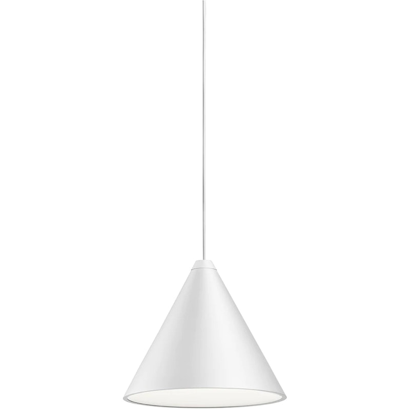 String Light Cone Pendel 12M Dimmebar med Casambi, Hvit