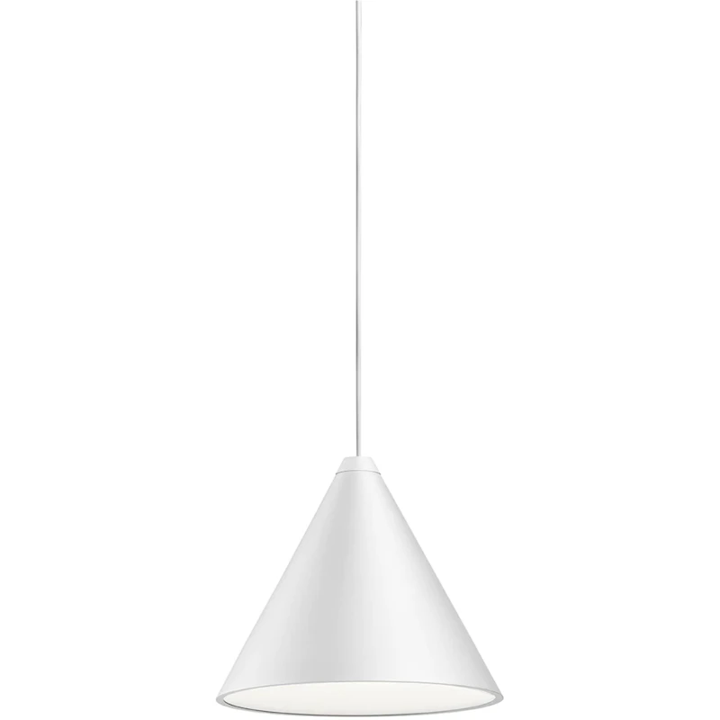 String Light Cone Pendel 12M Dimbar Med Casambi, Hvit