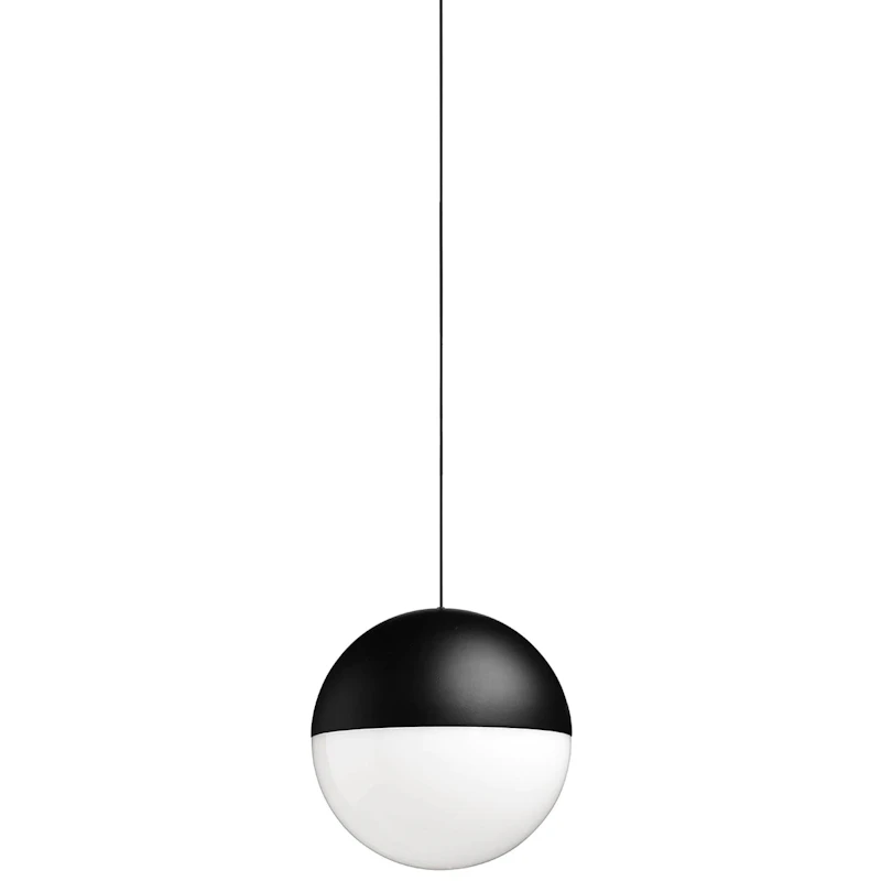 String Light Sphere Pendel 12M Dimbar Med Casambi, Sort