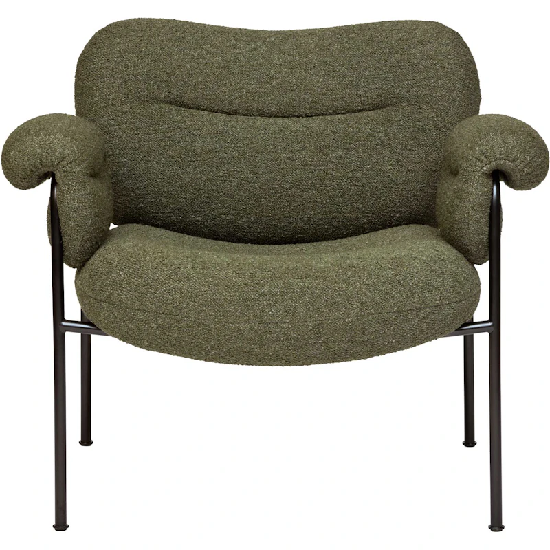 Bollo Lenestol, Svarte Ben / Stoff Barnum Pine