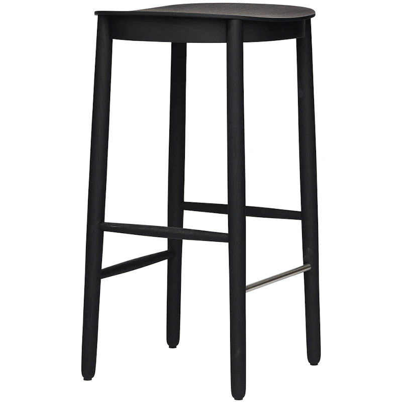 Figurine Stol H:65 cm, Svartbeiset Eik