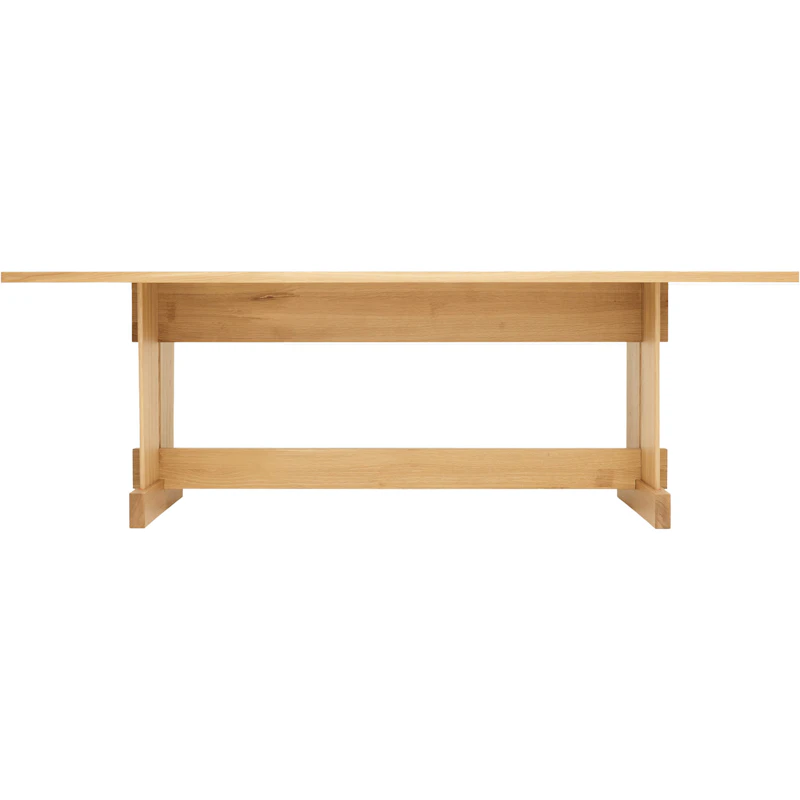 Grande Spisebord L: 245 cm, Mattlakkert Eik