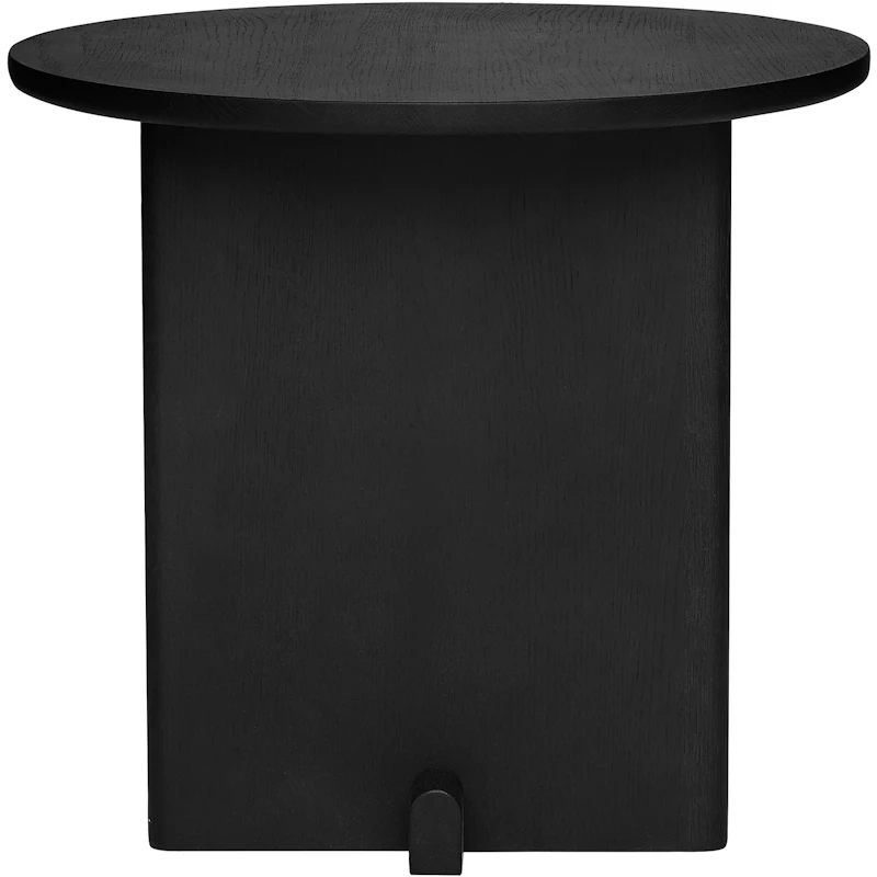 Koku Sidebord Rundt, Svartbeiset Eik