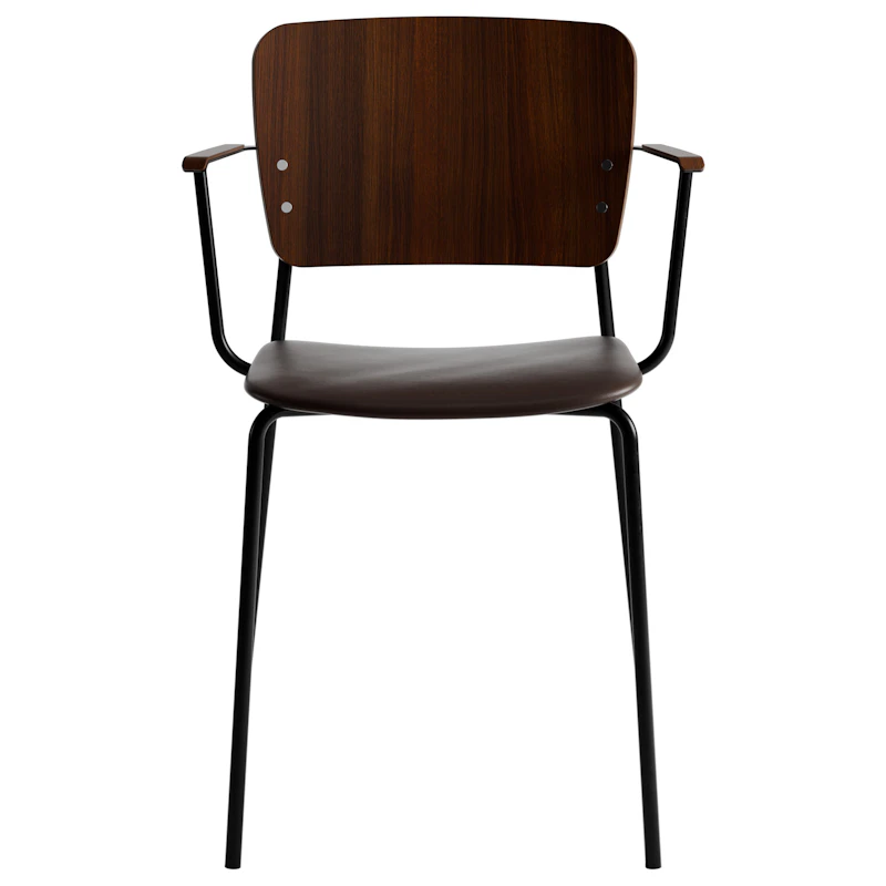 Mono, Black Base/armrests/Smoked oak/Elmosoft93099