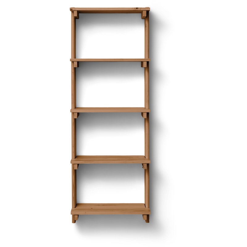 Beam Hylle 5 Hyller, Deep Brown