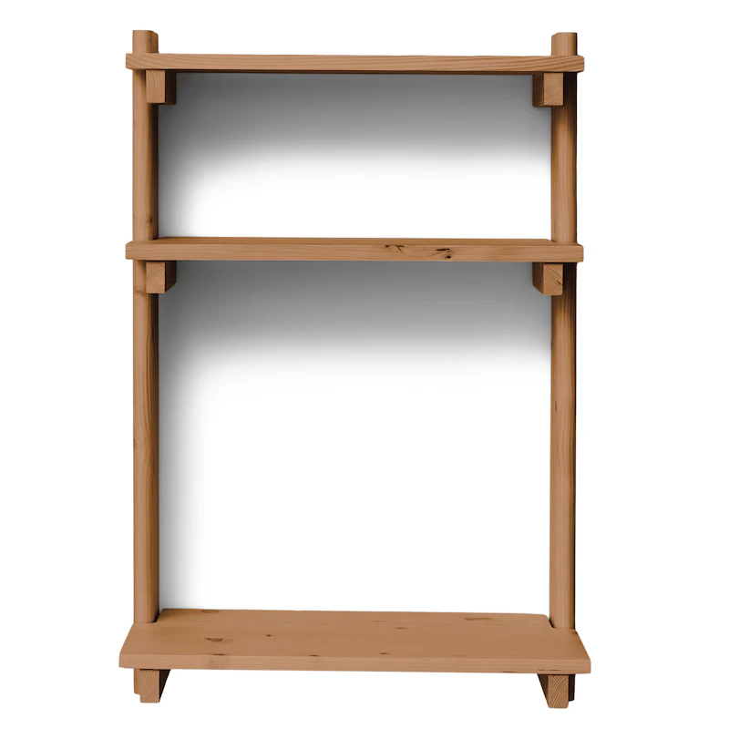 Beam Vegghylle / Skrivebord, Deep Brown
