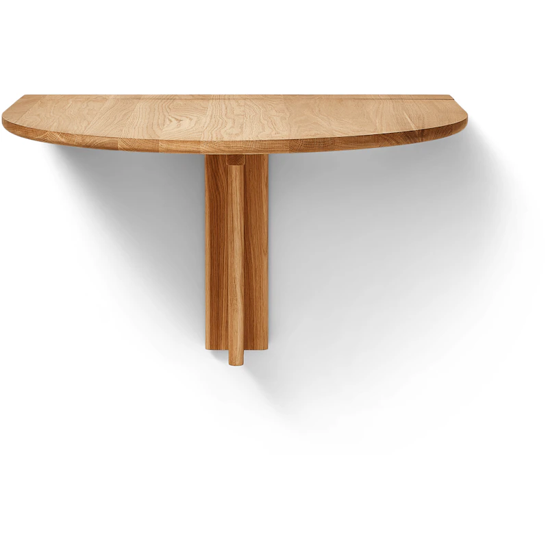 Trefoil Sammenleggbart Veggbord, Eik