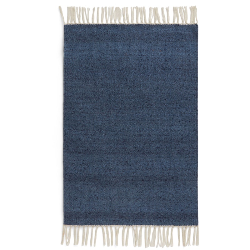 Fringe Teppe 60x90 cm, Dusty Blue