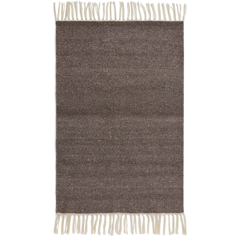 Fringe Teppe 60x90 cm, Taupebrun