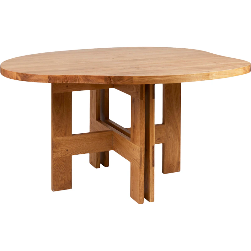 Farmhouse Spisebord 140 cm, Natural Oak