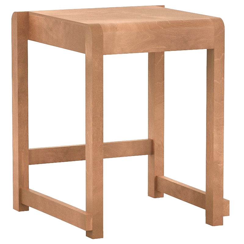 Low Stool 01 Stol, Varmbrun