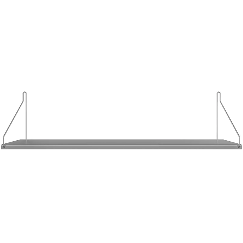 Single Hylle 20x80 cm, Rustfritt Stål
