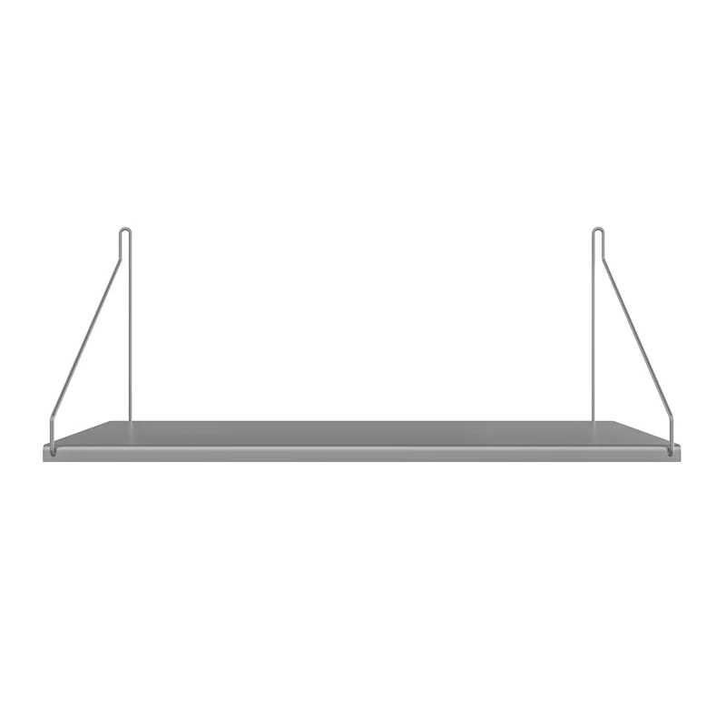 Single Hylle 27x60 cm, Rustfritt Stål
