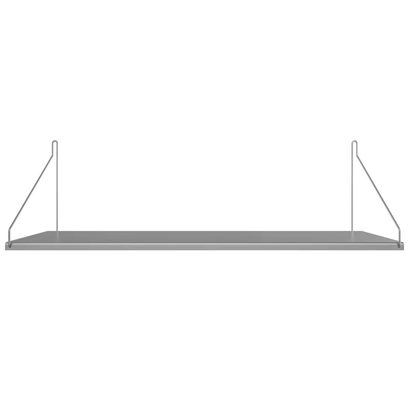 Single Hylle 27x80 cm, Rustfritt Stål