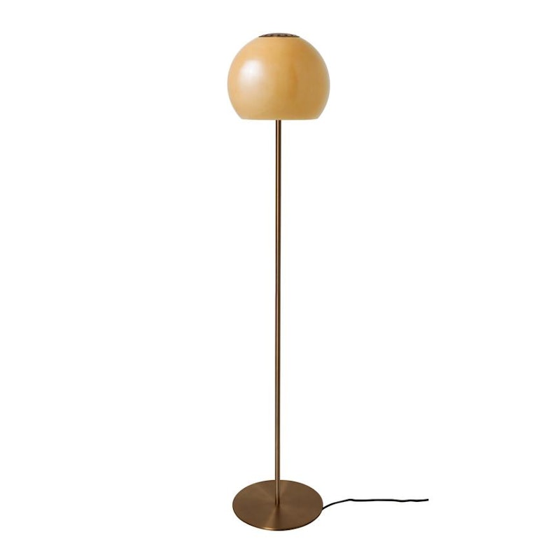 Ball Gulvlampe Ø25 Amber
