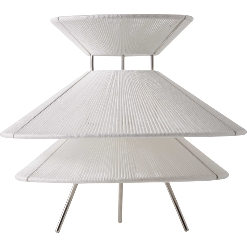 Kiku Bordlampe 35,5 cm, Hvit