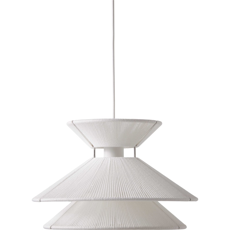 Kiku Pendel 35,5 cm, Hvit