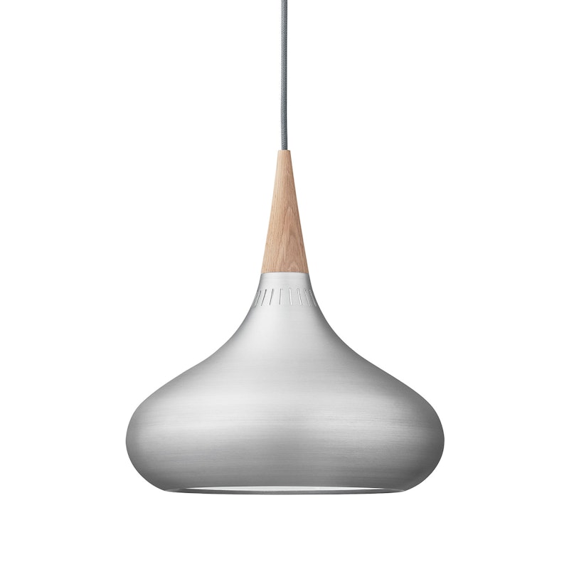 Orient Taklampe P2, Aluminium/ Eik