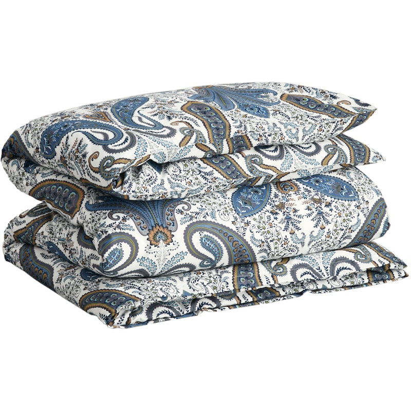 Key West Paisley Dynetrekk 140x200 cm, Sateen Blue