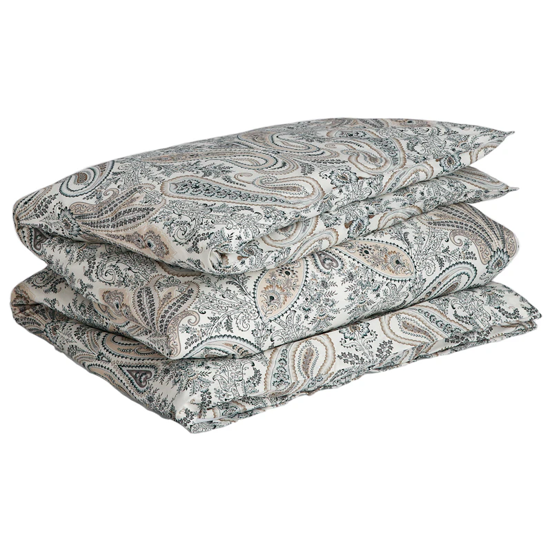 Key West Paisley Dynetrekk 150x210 cm, Tartan Green