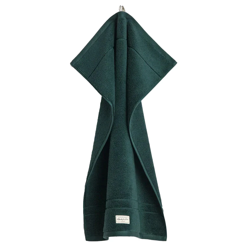 Premium Håndkle 30x50 cm, Tartan Green