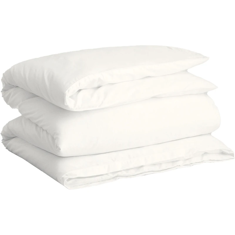 Sateen Single Dynetrekk 150x210 cm, Hvit