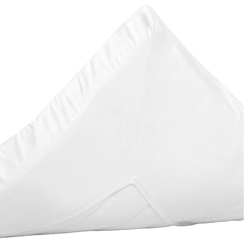 Sateen Stretchlaken 90x200 cm, Hvit