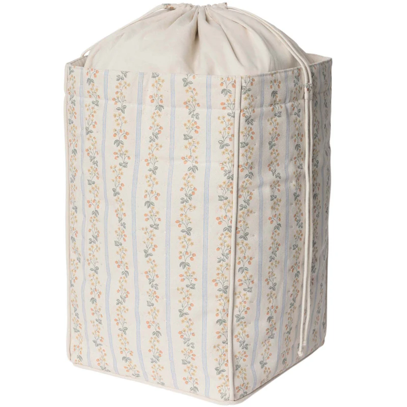 Strawberry Garland Storage Basket, Large